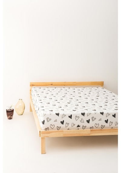 Soley Mix & Match Lover %100 Pamuk Çift Kişilik Düz Çarşaf Kırmızı