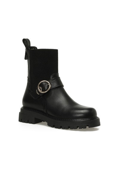 Nine West Unıma 5pr Siyah Kadın Düz Bot 000000000102034142 Siyah