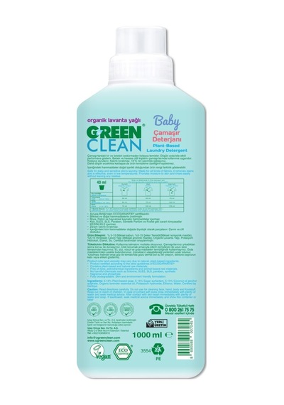 Bşkvirgo Baby Bitkisel Çamaşır Deterjanı 1000 Ml 20 Yıkama Bsk2026