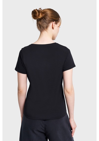 Lescon Kadın Kısa Kollu T-shirt 26y-2127 Siyah
