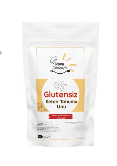 Glutensiz Keten Tohumu Unu 500 G