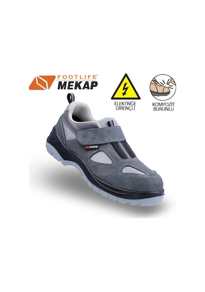 Mekap 157 S1 Polıcap Kompozit Burun Elektrikçi İş Ayakkabı