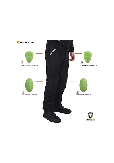 Venom Urban Cordura Motosiklet Pantolonu
