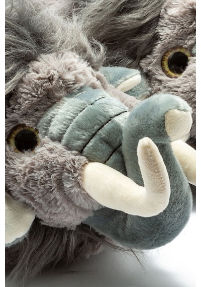 Twigy Mamut Kadın,Garson Boy Hayvanlı Panduf Gri 33/38 AA0603 Gri