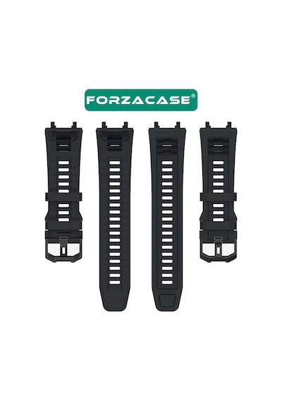 Forzacase Amazfit T-rex 2 İle Uyumlu Silikon Kordon Kayış - Fc1211