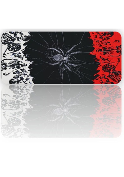Örümcek Motifli 90x40 Kaymaz Taban Mousepad 90x40cm