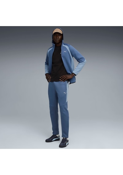 Puma Evostrıpe Erkek Kapüşonlu Sweatshırt 688231 80 Mavi