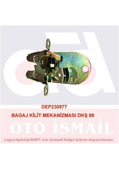 DEPAR 977 Bagaj Kilit Mekanizması Doğan Kartal Şahin 88