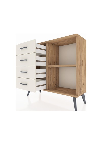 Arges Şifonyer Tek Raflı 4 Çekmeceli 88x30x80 Çam-çam/aytaşı Çam/aytaşı Arges Şifonyer Tek Raflı 4 Çekmeceli 88x30x80 Çam-çam/aytaşı Çam/aytaşı