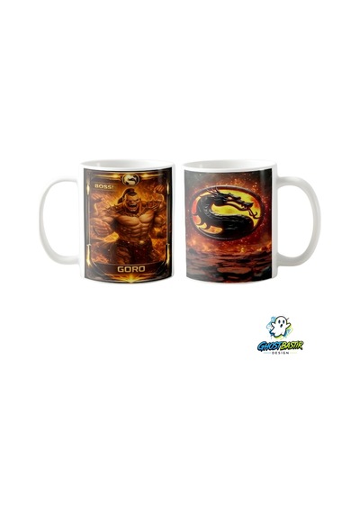 Mortal Kombat Goro Kupa Bardak Tek Adet K0335 Çok Renkli