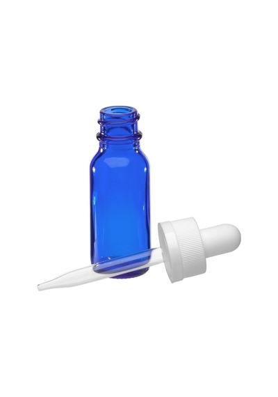 Damlalıklı Mavi Cam Şişe 50 Ml 3080 Adet