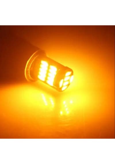 T10 Led 26 Ledli W5w Metal Ultra Power Turuncu Park Plaka Tavan Ampulü 1 Takım