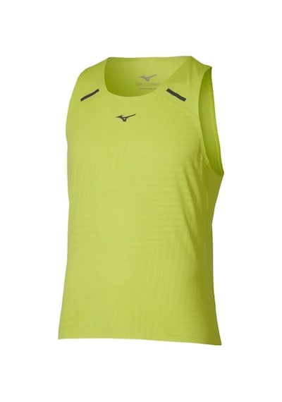 Mizuno Tech Light Singlet Erkek Kolsuz Tişört Sarı Çok Renkli