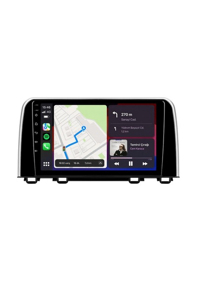 Honda Cr-v Android Multimedya 2019-2022 Carplay Android Auto Navigasyon Kameralı 4gb Ram 32gb 10"