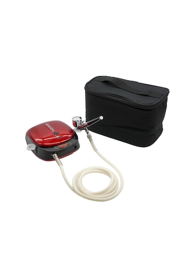 Rox 0066 Akülü Airbrush Kompresör Mini Boya Tabancası  Seti
