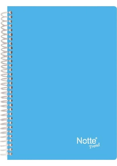 Trend A4 40 Yaprak Spiralli Pvc Kapak Kareli Defter