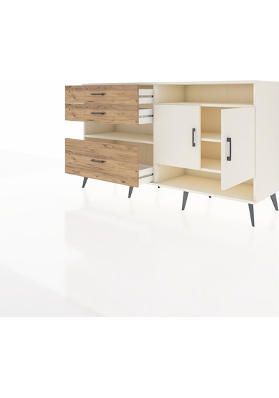 Hyperion Konsol 4 Raflı 3 Çekmeceli 2 Kapaklı 176x44x99 Aytaşı-ay Aytaşı-aytaşı/çam Hyperion Konsol 4 Raflı 3 Çekmeceli 2 Kapaklı 176x44x99 Aytaşı-ay Aytaşı-aytaşı/çam