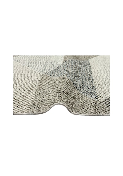 Soho Sh 08 Grey Multy Hav Vermeyen Özel Ipler Ile Üretilen Etnik Örgü Desenlere Sahip Makine Halısı
