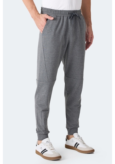 Slazenger Infernal I Erkek Koyu Gri Eşofman Altı Koyu Gri