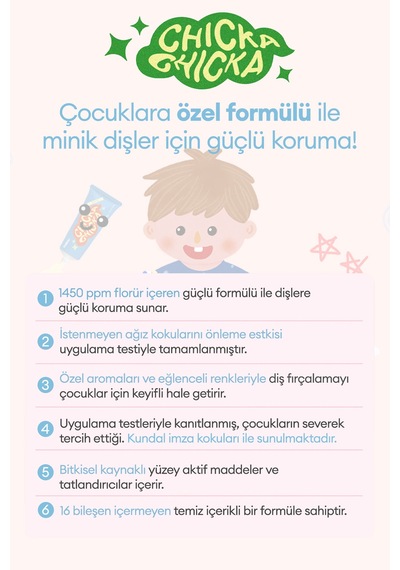 Kundal Chicka Smile Kids Toothpaste Caramel