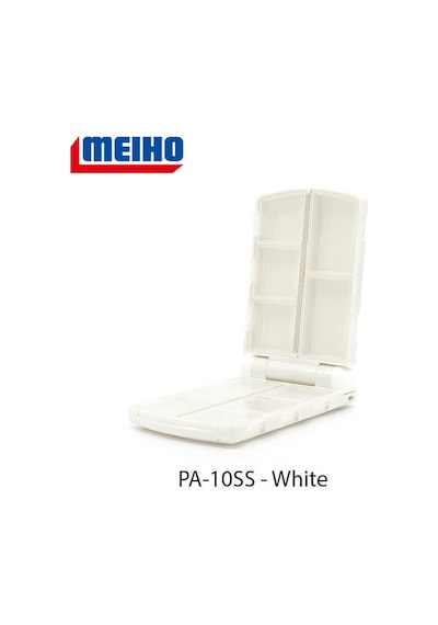 Meiho Premium Akiokun Pa-10ss Pearl White Lrf Malzeme Kutusu İnci Beyazı