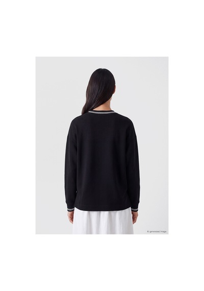 LC Waikiki Alıta Cıty Farkıyla Lcw Everyday Siyah Soft Touch Çizgili Kadın Sweatshirt Siyah - 924429636 Siyah LC Waikiki Alıta Cıty Farkıyla Lcw Everyday Siyah Soft Touch Çizgili Kadın Sweatshirt Siyah - 924429636 Siyah