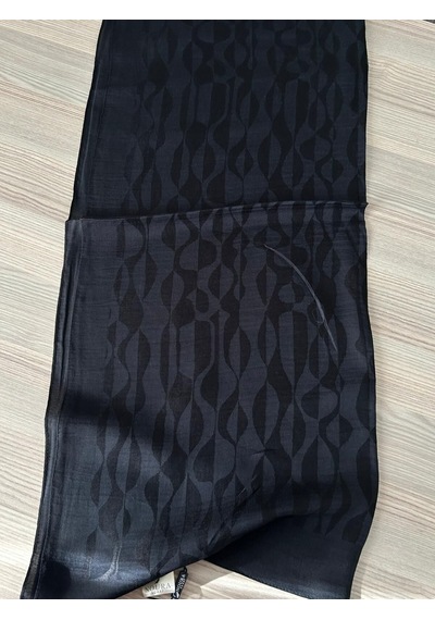Noura Scarf Miora Şal Siyah Çok Renkli