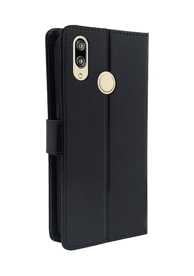 Newface - 47 - Huawei Y7 2019 Trend S Plus Kapaklı Telefon Kılıf - Csmo-tex - - Siyah Sıyah