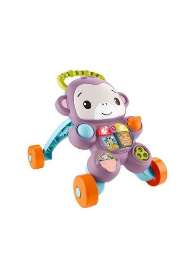 Jgw94 Fisher-price Benimle Öğren Mor Maymun Yürüteç