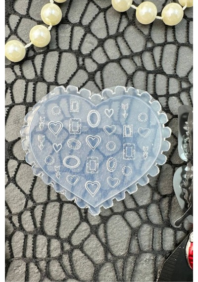 Nail Art Charm Silikon Kalıp Nail Art Desen Kalıbı, Charm Tırnak Süsleme 3d Silikon Kalıp 24