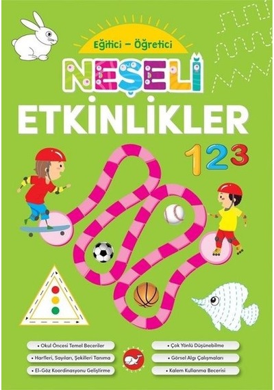 Neşeli Etkinlikler-Eğitici Öğretici- Beyaz Balina Yayınları