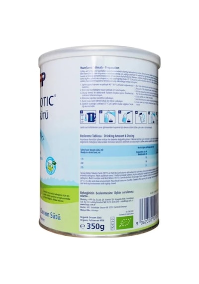 Hipp Organik Combiotic 2 Devam Sütü 350 G 3 Adet