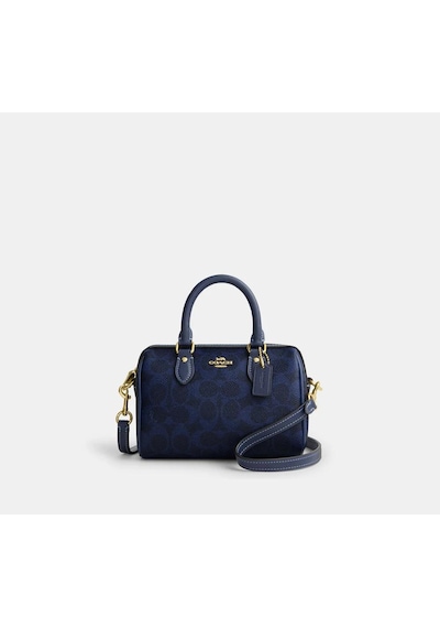 Coach Mini Rowan Crossbody Kadın Çanta Lacivert