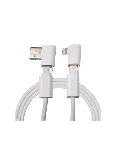 Raca Rc41 4'ü 1 Arada Type-c/usb To Type-c/lightning Çok Fonksiyonlu Kablo 1.2 Metre
