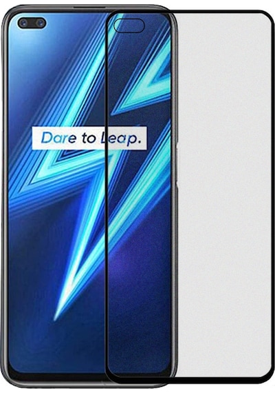 Microcase Realme 6 Pro Tam Kaplayan Mat Cam Koruma - AL3124