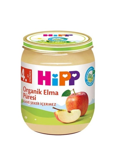 Hipp Organik X 3 Adet Elma Püresi 125gr