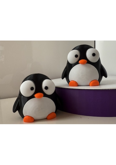 Sevimli Panda Dözleri Hareketli 3d Baskı