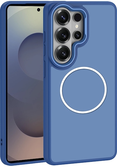 Ardemix Samsung Uyumlu Galaxy S26 Ultra Kılıf M-safe Şarj Özellikli Metal Kamera Çerçeveli Zore Sanremo Silikon Kapak - Gri