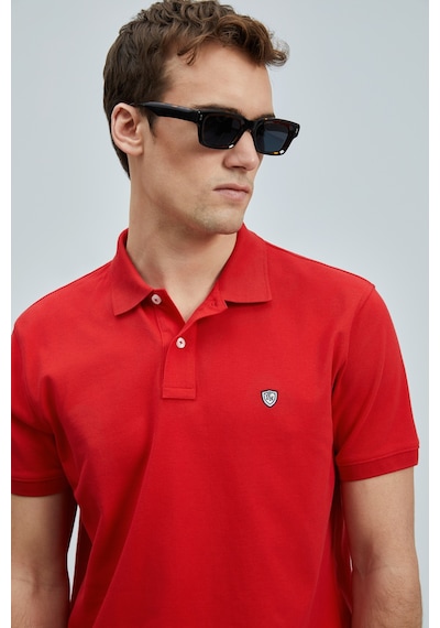 Lufian Laon Smart Erkek Polo Tişört Kırmızı Kırmızı 111040206100700 Kırmızı