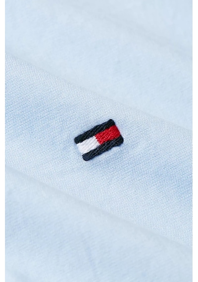 Tommy Hilfiger Erkek Th Logolu Rahat Gömlek - Mavi Sweet Blue