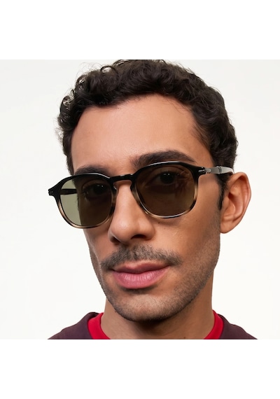 Nelson Yarı Leopar Unisex Güneş Gözlüğü Çok Renkli