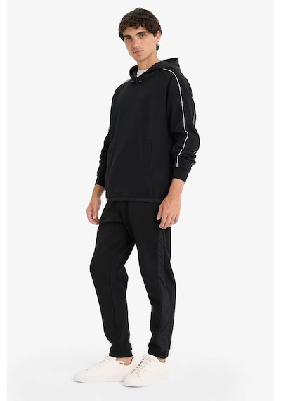 Defacto Regular Fit Beli Bağcıklı Cepli Eşofman Altı E9745ax25aubk81 Siyah