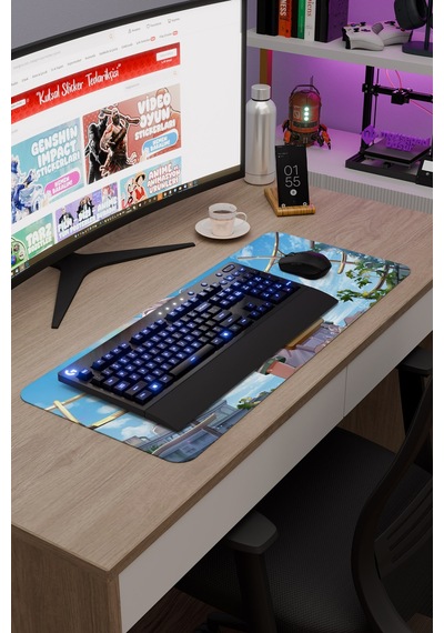 Suzume Anime V3 - 70x30 Xl Gaming Kauçuk Kaymaz Taban Mouse Pad Fare Altlığı