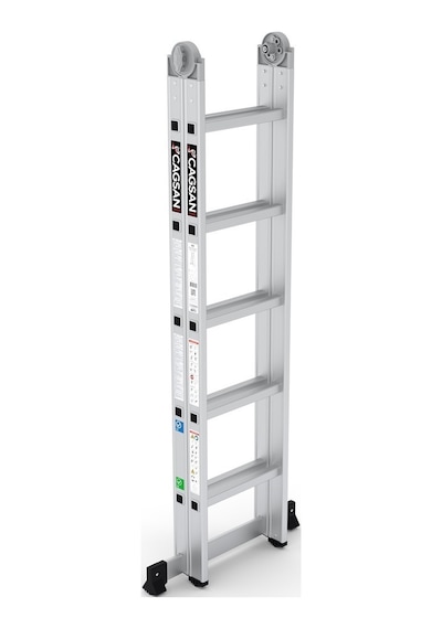 Çağsan 2x5 Basamaklı Folde Katlanır Merdiven K3