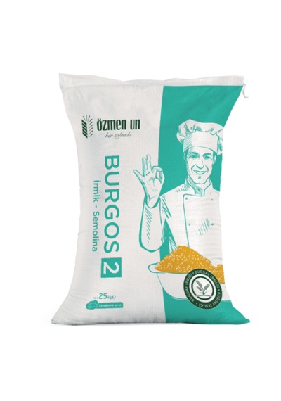 Özmen Un Burgos 2 Numara İrmik Semolina 25 Kg