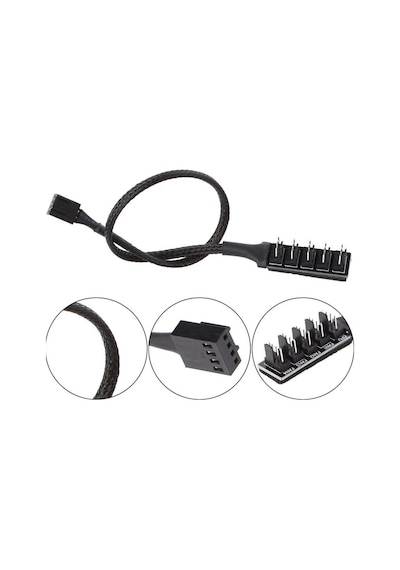 Fan Çoklayıcı 4 Port Y Pwm Splitter 4 Pin