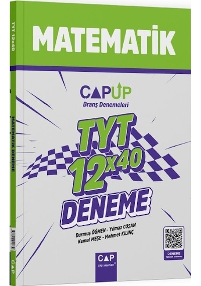 Tyt Matematik 12 X 40 Up Deneme Çap Yayınları