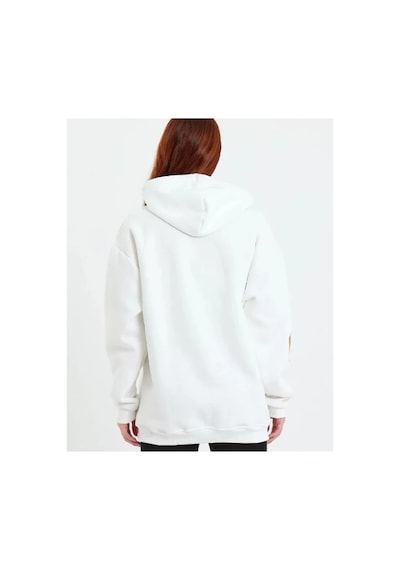 Butik İstanbul Baskılı Kapüşonlu Sweatshirt - Beyaz