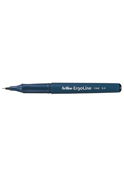 Erg-3400 Siyah Ergoline Kalem 0,4 Mm