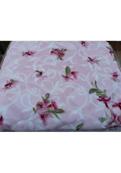 Sarar Kalın Peluş Çift Kişilik Battaniye 4kg Pembe